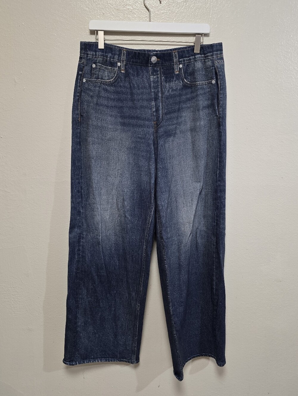 Rag & Bone Miramar Wide Leg Pant Cotton Terry Petra Size XL NWOT - Picture 5 of 9